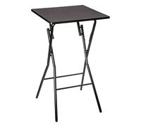 5five - Table de Bar Pliante 2 Places Noir