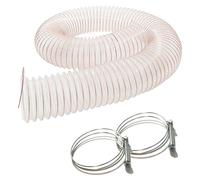 5M Tuyau Flexible Aspiration Poussières Copeaux BoisPolyuréthaneAcier Cuivré D. 100mm + 2 Colliers Serrage - Diamwood
