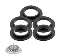 5pc joints d'étanchéité pour bonde de baignoire, lavabo, lavabo de salle de bain, joint à lèvre, joint en caoutchouc pour filtre