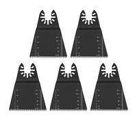 5pcs 65mm lames d'outils oscillantes, lames de scie à dégagement rapide multi-outils oscillants en métal / bois, lame de scie multi-outils oscillante en acier à haute teneur en carbone multifonction p