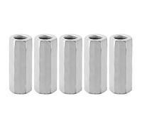 5pcs Écrous d'Accouplement Hex Longue Tige Écrou En Acier Au Carbone Standoff M12 Attaches Filetées(M12*50)