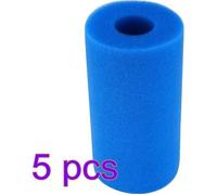 5pcs Filtre à Eau de Piscine Intex Type A Filtre de Piscine Lavable réutilisable Éponge de Cartouche de Mousse