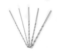 5pcs Forets Extra Longs, Mèche Hélicoïdale Extra Longue, Forets Hélicoïdaux Extra Long, HSS Mèches Hélicoïdales en Acier à Haute Vitesse 150mm Queue Ronde Foret pour le Bois (Diamètre 2/3/3,5/4/5 mm)