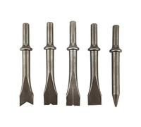 5Pcs Marteau Burin Pneumatique, Ciseau à Marteau Pneumatique, Marteau Pneumatique Fixé 150/190/250 Marteau à Air pour abattre la maçonnerie et le béton