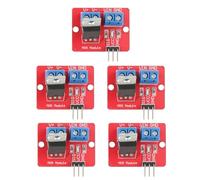 5Pcs Module de Conducteur de Moteur à Courant continu Module de Pilote de MOSFET PWM 3 3V/5V Module de commutateur de Commande de Conduite for irf520 PWM 0 24V pour MCU Arm