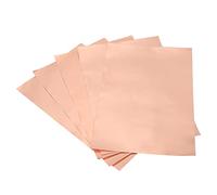 5pcs Ruban de Ruban d'aluminium Feuille de Blindage adhésif de cuivre conducteur pour Blindage EMI Guitare, Mise à la Terre, Artisanat Bande Adhesive Cuivre Demeras