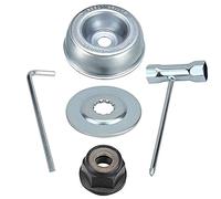 5PCS / Set kit ecrou Tete debroussailleuse, de Fixation Lame en métal Rechange de Haute qualité Kit pour STIHL Tondeuse à Gazon débroussailleuse, pour STIHL FS55 FS56 FS120 FS130 FS130R