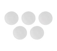 5PCS Silicone Gasket Seals for Vacuum Bottles Leak-Proof White Silicone Lid Gaskets 5-Pack for Travel Mugs Leak-Proof Replacement Seals for Water Bottles 5PCS Standard Size Silicone Rings 0.9cm (A)