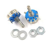 5pcs WH5-1A Potentiomètre rotatif rotatif à 3 bornes de 3 bornes 4 mm 470 1k 1.5k 4,7k 10k 22k 47K 100K 220K 470K 1M Ohm-10K ohm