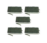 5pièces 600X430Mm Outils de Bonsai Japonais Paquet de Stockage Sac en Rouleau Etui Ensemble D'Outils en Toile
