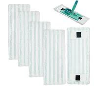 5Pièces Serpillères de Rechange pour Leifheit Clean Twist M Ergo Micro Duo | 38x16cm Housse de Rechange compatibles avec Leifheit Housse de Rechange en Microfibre pour Tous Les Sols