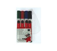 5star¿ Marqueur Permanent Étui De 4 Pièces En Couleurs Assorties, Pointe Ogive, Largeur De Trait: 2 Mm 1 Unité(S)