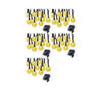 5X 8 Modes D'Ampoules Solaires Boule de Cristal 5M LED Guirlandes Lumineuses Guirlandes Lumineuses pour la Décoration Extérieure de Fête de Noël