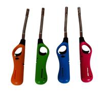 5X Allumes Feu Gaz Tige Flexible Pratique pour Cuisine et Cheminée, Écologique et Rechargeable, Allume Feu Poêle à Bois Et Barbecue, Feux Electrique pour Bougie,pour Intérieur et Extérieur 27x4x2,7cm