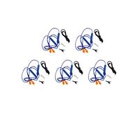 5X Bouchons D'Oreille Écouteur pour Travail, Suppression Du Bruit, Protection Auditive, Chantiers de Construction, Endroits Bruyants Bleu