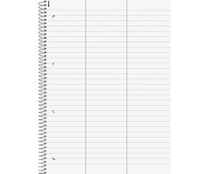 5X BRUNNEN 1067148 Bloc College Premium Student "Vocabulaire", A4, 50 feuilles, linéature 54, jaune