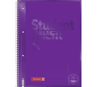 5X BRUNNEN 1067925160 Collegebl A4 Lin25 violet