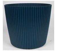 5x Buri Cache-Pot Milly Rainure Rond Plastique Bac à Fleurs Plant Kräutergefäß