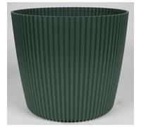 5x BURI Cache-pot Milly Rond Plastique Bac à fleurs Plante Herbier