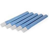 5x burins plats ovales WS 125x14x9 mm burins plats burins de maçon outil pierre
