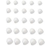 5x CACHE ECROU CAPUCHON BOUCHON PLASTIQUE BLANC VIS AUTO M4 M5 M6 M8 M10 M12 M14 M16 M20 M24 M30 (Diamètre M5 / Hex 8mm)