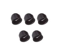 5x CACHE ECROU DIAMETRE M14 / CLE Hexagonale 22mm CAPUCHON BOUCHON PLASTIQUE NOIR VIS AUTO 14MM