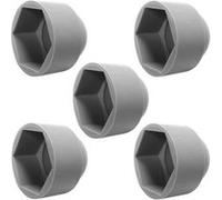 5x cache écrou gris M6 x clé hexagonale 10mm plastique capuchon protection vis tête hexagonal G