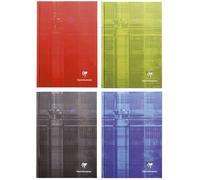 5x Clairefontaine 9510C carnet de notes A5 96 feuilles blanches couleurs assorties