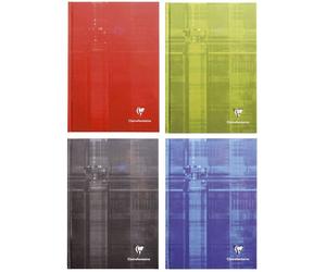 5x Clairefontaine 9510C carnet de notes A5 96 feuilles blanches couleurs assorties