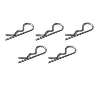 5x GOUPILLE BETA 5MM ACIER TONDEUSE TRACTEUR MOTOCULTEUR REMORQUE PORTAIL CLIP