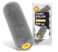 5x Instalguru Rouleau 10 cm Peinture Manchon Mousse Flocage Murs Floquée