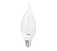 5x LED-Line 5W LED E14 F37 ampoules bougie, remplace les ampoules à incandescence 40W, 425lm 2700K blanc chaud 230° forme bougie ampoule