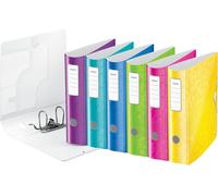 5x Leitz 1106-00-99 Classeur Active WOW A4 82 mm assortis