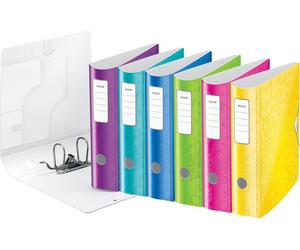 5x Leitz 1106-00-99 Classeur Active WOW A4 82 mm assortis