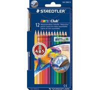 5x Noris 144 10NC12 Crayons de couleur Noris aqua 12 pièces 100 % PEFC