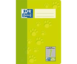 5x Oxford 100050406 Cahier d'école Junior "Tatzen" DIN A5 Lineature 1