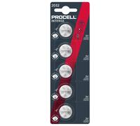 5X PROCELL INTENSE CR2032 BATTERIES LITHIUM COIN 3V Par DURACELL