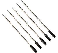 5x Schneider 178601 Recharge pour stylo à bille Express 785 - M, noir