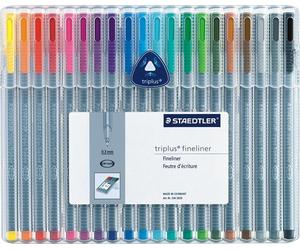 5x triplus 334 SB20 Fineliner triplus rPP, 20ST