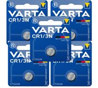 5x Varta Batterie Lithium Cellule Bouton CR1/3N CR11108 3V 0,17Ah