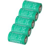 5X Varta Lithium 3V Batterie CR 1/2AA VKB 6127 101 301 950Mah