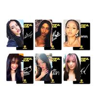 6/10 cartes photo KATSEYE Ensemble de cartes d'album Novel Idol Mini KATSEYE Merch Ensemble de cartes photo Cadeau pour fans Filles Fans