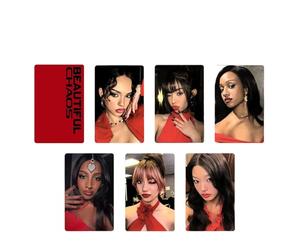 6/10 cartes photo KATSEYE Ensemble de cartes d'album Novel Idol Mini KATSEYE Merch Ensemble de cartes photo Cadeau pour fans Filles Fans
