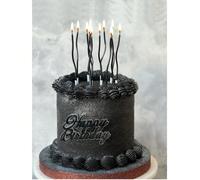 6/12 pièces Bougies courbes colorées, Bougies d'anniversaire, Décorations de gâteau d'anniversaire, Décoration de gâteau, Fournitures de cuisson, Décoration de boulangerie Argent-12 pièces,Or-12pcs,Ar