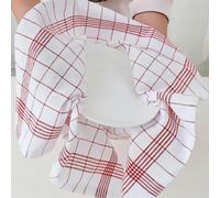 6/12 pièces Torchon à carreaux 44x60cm Super absorbant Serviettes de cuisine | Chiffons de nettoyage séchage rapide pour cuisine, restaurant, salle de bain, table à manger, bar et meubles | 2 couleurs