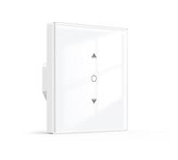 【6.1ème Gen】Maxcio WiFi Interrupteur Volet Roulant Connecté, Interrupteur de Rideau Compatible avec Alexa et Google Home, Contrôle de Pourcentage, Contrôle à Distance, 2.4G WiFi【Fil Neutre Requis】