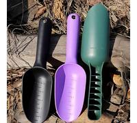 6/4/3/2 pièces/1 pièce Pelle de jardin, pelle pour ameublir le sol de plantation de fleurs et de légumes, pelle en plastique pour plantes succulentes, cuillère à terre à main avec échelle graduée pour