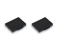 Cassette encrage trodat 6/57a pour tampon metal line 5207/ 5470 taille empreinte 60x40mm coloris noir