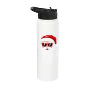 6 7 Christmas 67 Santa Six Seven Graphic Stainless Steel Insulated Water Bottle