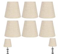6 abat - jour, petit abat - jour abat - jour classique en tissu seau abat -jour en tissu abat - jour de sol fait à la main set d'abat - jour en forme de tambour abat - jour moderne et simple Home